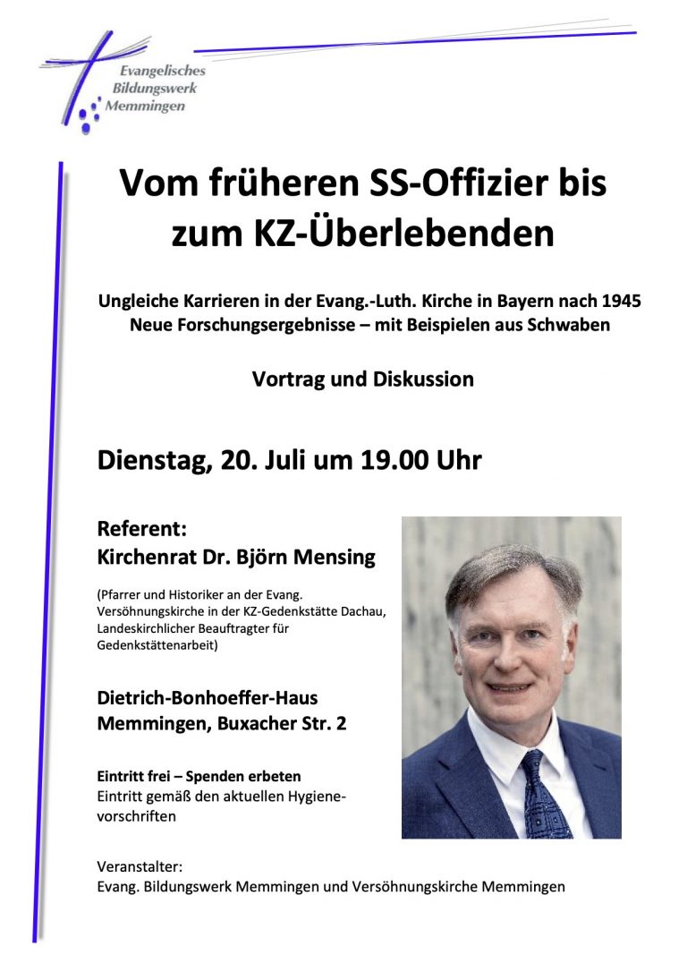 #Gedenktag des deutschen Wiederstandes Am 20 Juli um 19:00 Uhr im Dietrich-Bonhoeffer-Haus