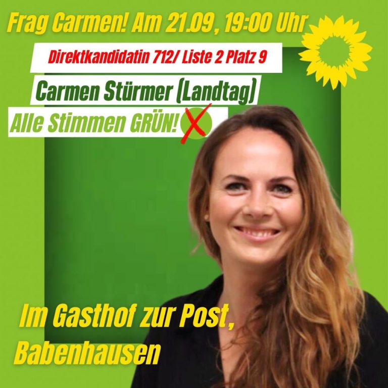 Carmen Stürmer in Babenhausen